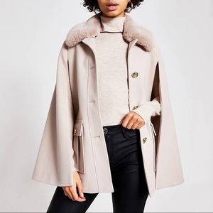 Beautiful Cream Cape Jacket